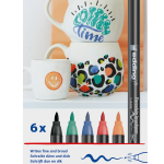 Eddıng Porselen Kalemi Set E-4200 6 Lı Vıvıd