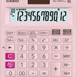 Casıo Hesap Makinesi Masaüstü Mj-120dplus 12 Hane Pembe