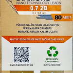 Uni Min Nano Dıomand Ndp-07-80 2b 0.7 2b 80 Li