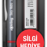 Rotring Versatil Kalem Tıkky Retro Okul Seti 0.7 Gri Ro-rk07-grı