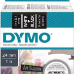 Dymo Şerit D1 24mm X 7mt Siyah/beyaz 721010 53721