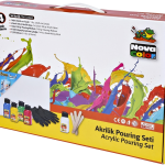 Nova Color Akrilik Pouring Set Girls Nc-2518