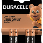 Duracell Pil 4 Lü Aaa İnce Kalem