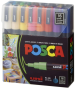 Uni Poster Markörü Posca Set Pc-3m/16c 0.9-1.3 16 Lı