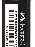 Faber Min Super Fıne 0.7mm 2b 75mm T.black 20 Li Tüp 127774