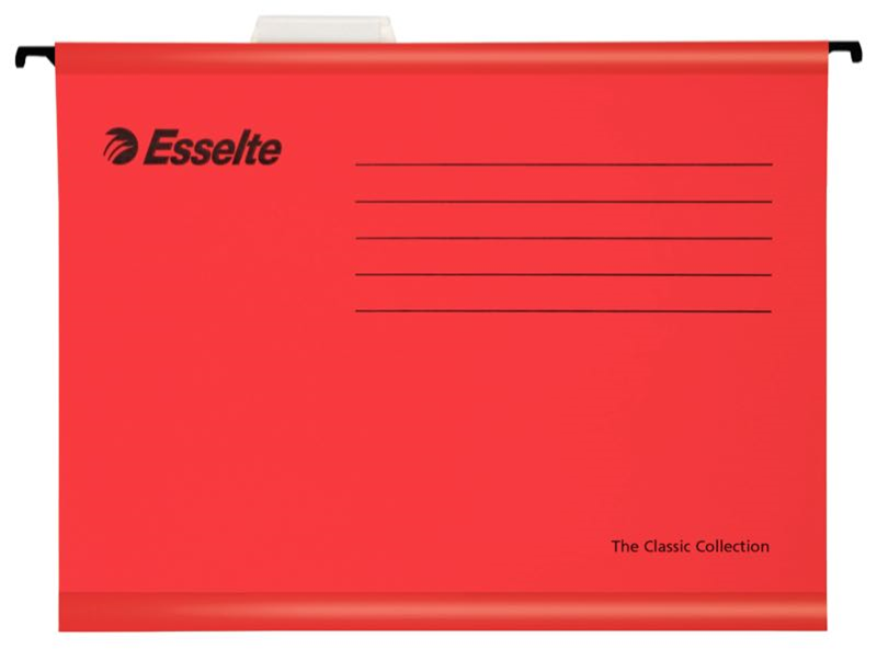 1986 Esselte Askılı Dosya Pendaflex Eko 9031 25 Li Kırmızı - Görsel 1