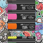 Faber Fosforlu Kalem Set Graffiti 46 8 Li 254692
