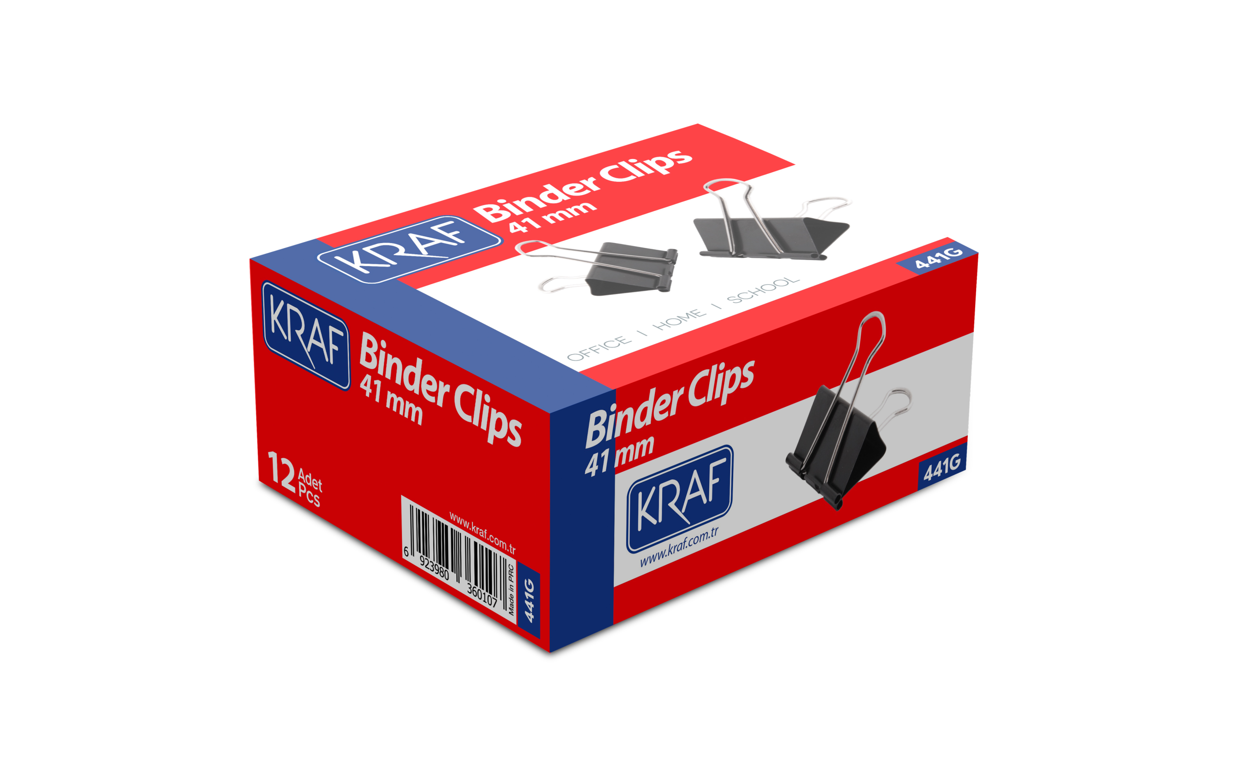 199418 Kraf Bınder Clıps 41 Mm 441g 12 Li - Görsel 1