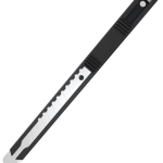 Kraf Maket Bıçağı Dar Metal 621g Siyah