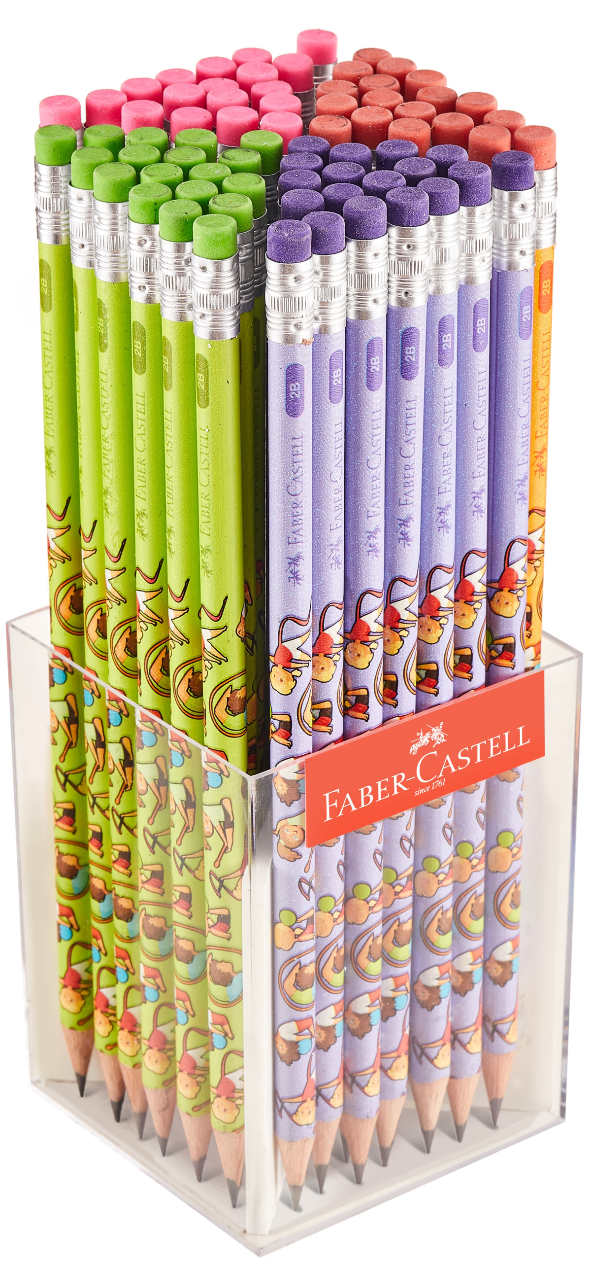 201420 Faber Kurşun Kalem Silgili Jimnastik 2b 72 Li (fsc) 5244000032000 - Görsel 1