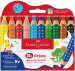 Faber Grıppy Boya Kalemi 10 Lu 5171110625000