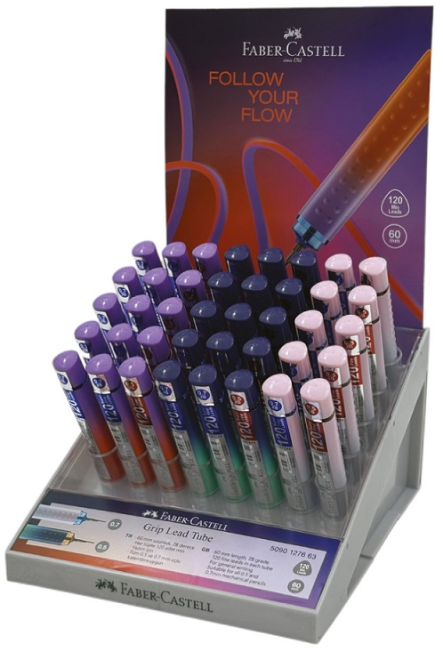 202344 Faber Min Grıp Soft T Flow 05-0.7 2b 60 Mm 120 Li 90 Lı Stand 5090127663000 - Görsel 1