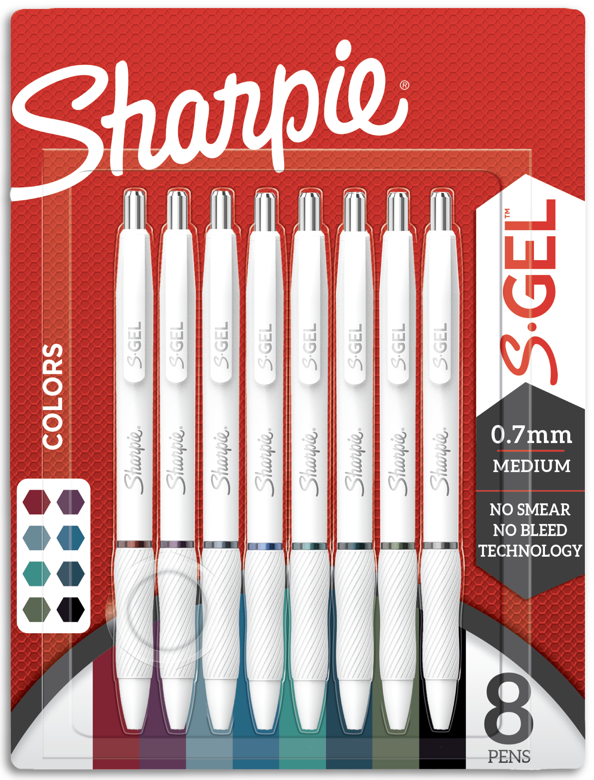 202386 Sharpıe Jel Kalem S-gel Fashıon Karışık Renk 8 Li 2208551 - Görsel 1