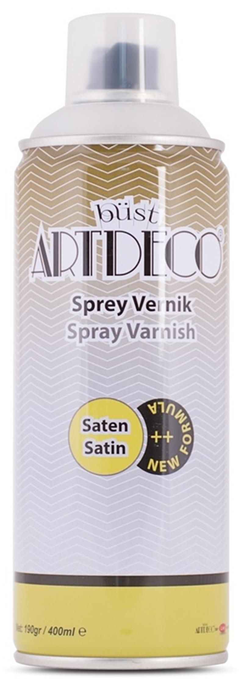 20469 Artdeco Vernik Sprey Mat Saten 400 Ml Y-470-03 - Görsel 1