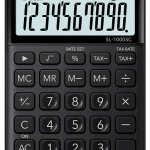 Casıo Hesap Makinesi Masaüstü Sl-1000sc-bk-n-dp