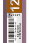 Faber Min Grıp 0.5mm 2b 60mm 120li Bordo 127631