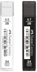 Faber Min Super Fıne 0.5mm 2b 75mm Ice 20 Li Tüp 127574 - Görsel 2