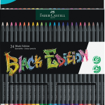 Faber Black Edition Boya Kalemi 24 Renk 116424