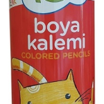 Pensan Kidz Kuru Boya 98052 24 Renk Tam Boy Tüp