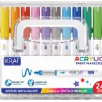 Kraf Akrilik Marker 666 24'lü