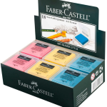 Faber Silgi Hamur Renkli Plastik Kutulu 127321
