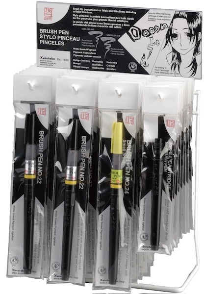 24195 Zıg Mangaka Brush Pen Set Cnd/dp40 40lı - Görsel 1