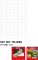 Tanex Bilgisayar Etiketi Tw-0016 17 X 25 Mm 6 Lı - Görsel 2