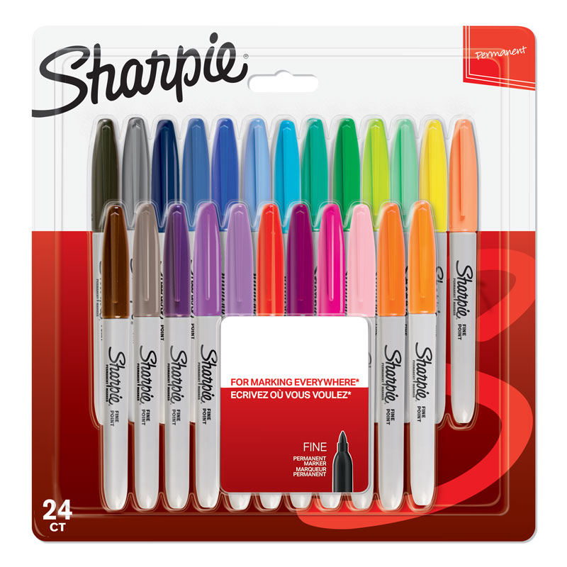 26712 Sharpıe Permanent Set Fıne 24 Lü 2065405 - Görsel 1