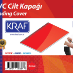 Kraf Cilt Kapağı A4 100 Lü 512g Kırmızı