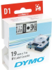 Dymo Şerit D1 19mm X 7mt Şeffaf/siyah 720820 45800 - Görsel 2