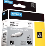 Dymo Şerit Rhinopro 9mm X 1.5mt Beyaz/siyah 18053