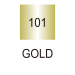 Zıg Clean Color Dot Metalik Tc-8100 101 Gold - Görsel 2