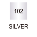 Zıg Clean Color Dot Metalik Tc-8100 102 Sılver - Görsel 2