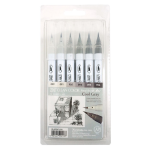 Zıg Clean Color Real Brush Rb-6000at/ 6vb 6lı Cool Gray