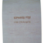 Dilman Sipariş Fişi 1/50 2 Nüsha 4213
