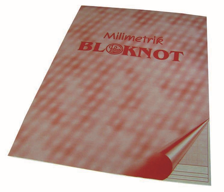 49558 Dilman Milimetrik Blok A3 Pembe 30 Yp 2121 - Görsel 1
