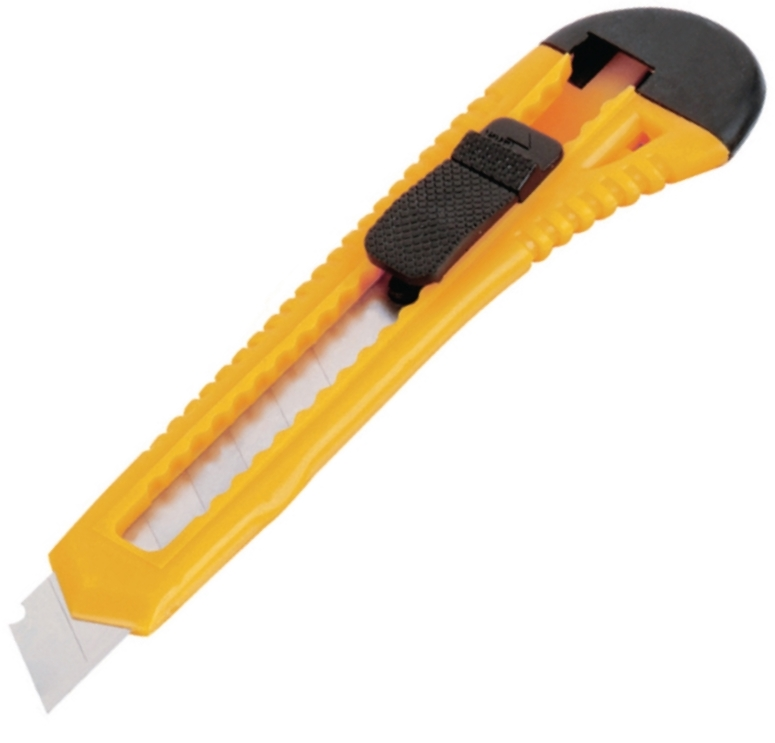 51081 Kraf Maket Bıçağı Geniş Plastik 640g - Görsel 1