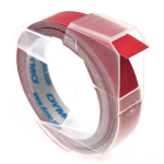 Dymo Kabartma Şerit 9mm X 3mt Kırmızı S0898150-520102