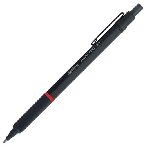 53808 Rotring Versatil Kalem Rapıd Pro 2.0 Mat Siyah 1904260 - Görsel 1