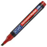 Kraf Permanent Markör Kesik Uc 230 Kırmızı