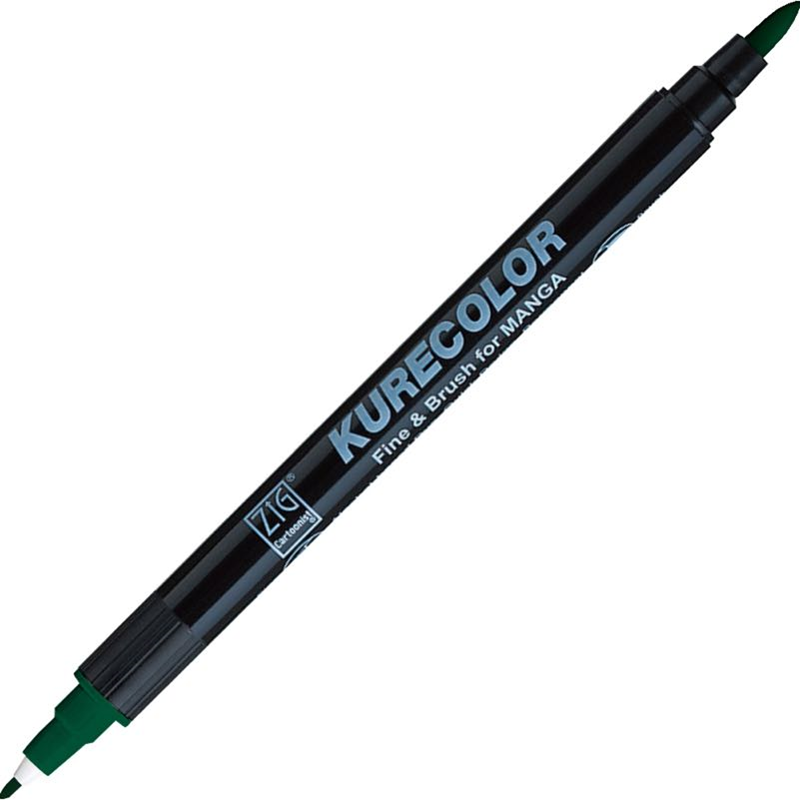 56179 Zıg Mangaka Fıne&brush Cnkc-2200 539 Marıne Green - Görsel 1