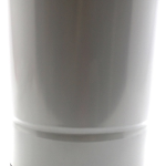 Kraf Çöp Kovası Konik Gri 12l 520g