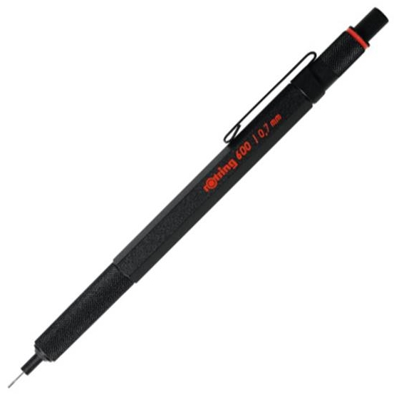 57403 Rotring Versatil Kalem 600 0.7 Siyah 1904442 - Görsel 1