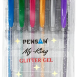 Pensan Jel Kalem My-kıng 2227 Simli 6 Lı Set