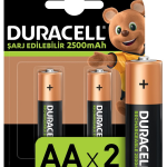 Duracell Pil Şarjlı 2 Li Aa Kalem 2500mah