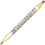Zıg Kaligrafi Kalemi Ms-3400 502 Butter