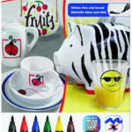 Eddıng Porselen Kalemi Set E-4200 6 Lı Standart