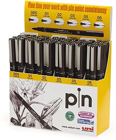 60741 Uni Drawıng Pen Pın-200/144 Set - Görsel 1
