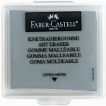 Faber Silgi Hamur Gri Plastik Kutulu 127220