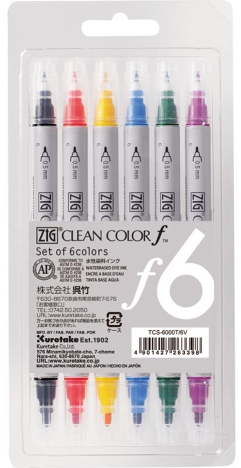 7578 Zıg Clean Color F Tcs-6000t/ 6v 6 Lı - Görsel 1